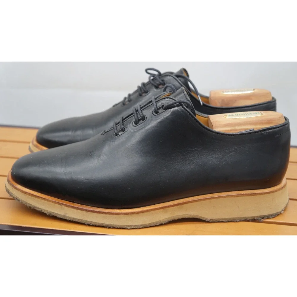 MICHAEL AXEL PARIS Men custom-soled wholecut oxford shoes Size 43.5 US 10.5